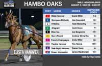 Meadowlands Entries & Results .